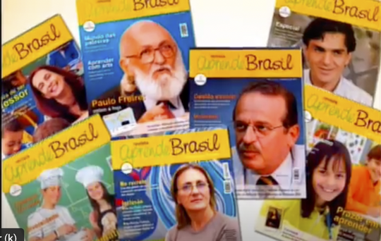 Revista Aprende Brasil, da Editora Positivo